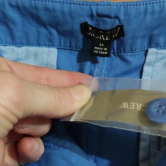 J Crew 26 Sailor Heritage Chino Pant Sail Blue NWT - Picture 4 of 11